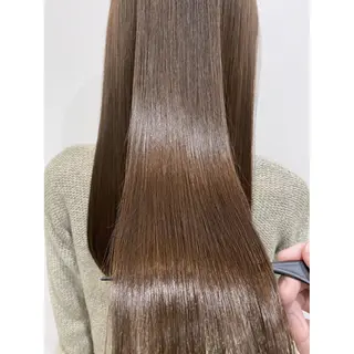 ロング レイヤー×顔周 り×髪質改善/MIUのヘアスタイル