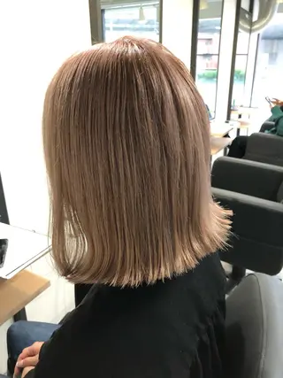 ミディアム カラー 下妻 カラーエクステ難波のヘアスタイル