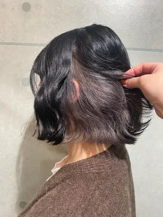 ショート カラー 髪質改善カラー🫧 舘田千乃のヘアスタイル