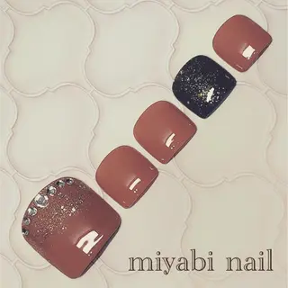 ネイル miyabi nail 桂川駅近くのネイルデザイン