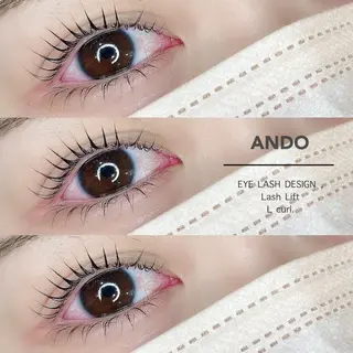 マツエク・マツパ ANDO HIKARIのマツエク・マツパデザイン