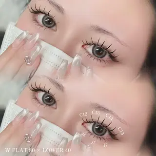 マツエク・マツパ MIU by emu所属・MIU by emu アイラッシュのマツエク・マツパデザイン