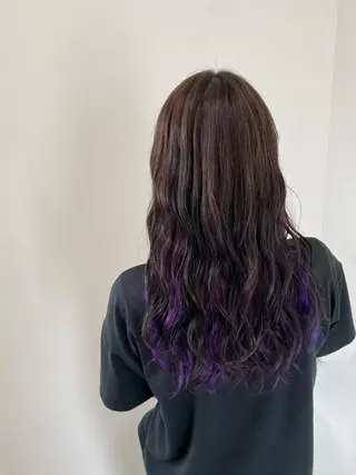 ロング カラー 大森 壱成のヘアスタイル