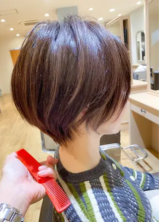 ショート 柳 雄輝のヘアスタイル