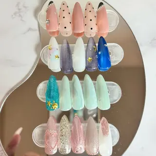 ロング Conjunim MAMI🎀✨のネイルデザイン