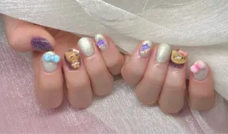 ショート 一其 サロンのネイルデザイン