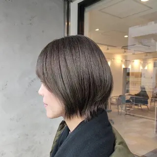 ミディアム カラー ❁︎NOAN❁︎ レイヤー/パーマのヘアスタイル