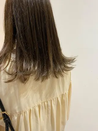 ミディアム カラー 大人かわいい×艶髪 🤍塩川のヘアスタイル