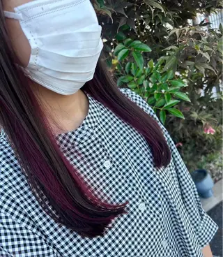 ロング DUCA所属・田中 実季のヘアスタイル