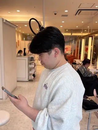 パーマ メンズ 韓国ヘア／カラー ／女性モデル募集中のヘアスタイル