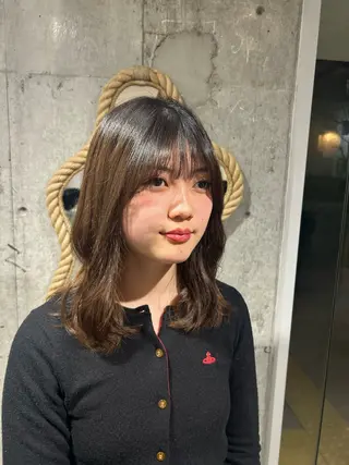 ミディアム 松塚 蒼のヘアスタイル