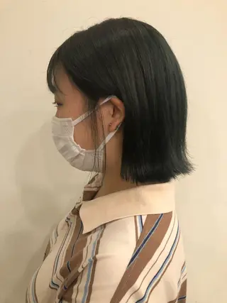ショート カラー Agu hair mira所属・中野 唯のヘアスタイル