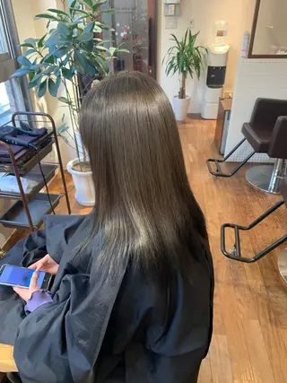 ミディアム パーマ I. NARUSEのヘアスタイル