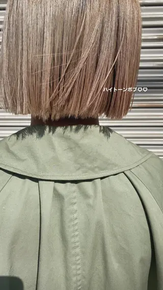 ショート カラー ヘアアレンジ マツエク・マツパ Kawaguchi Arisaのヘアスタイル