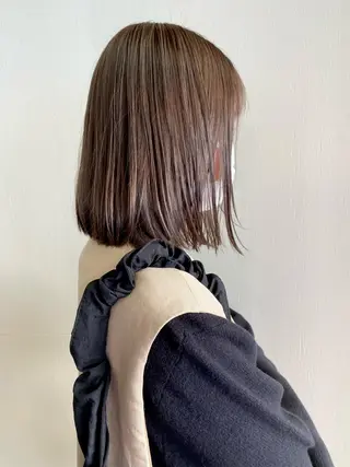 ミディアム カラー LOVESTOIKE 堂本のヘアスタイル