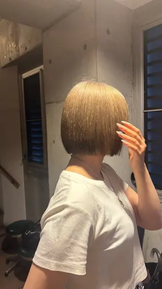 ショート カラー Hair CALON /ほのかのヘアスタイル