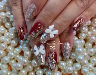 ロング R NAILSALONのネイルデザイン