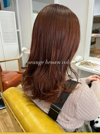 カラー 遠藤 玲のヘアスタイル