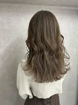 ロング カラー N/デザインカラー 🌿ナギのヘアスタイル