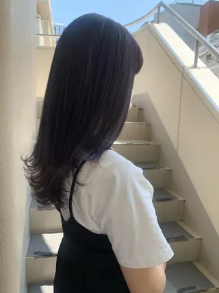 ロング カラー ママ美容師まつげ 🤍まき🤍のマツエク・マツパデザイン