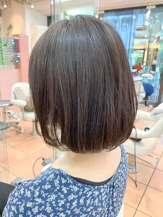 ショート カラー 髪質改善 Blumeのヘアスタイル