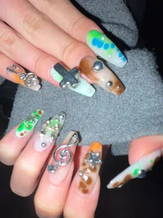 ネイル nailist 羽藍のネイルデザイン