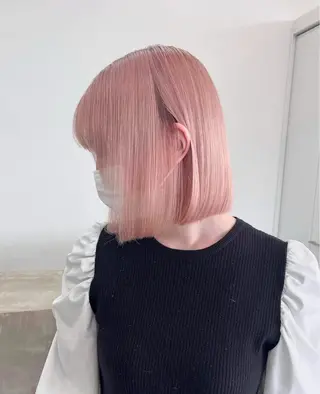 ショート カラー Nought etre 西金沢のヘアスタイル