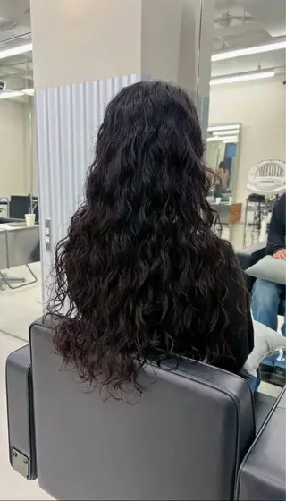 ロング パーマ レイヤーパーマ/ ショート/表参道のヘアスタイル