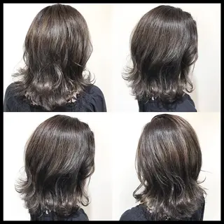 ミディアム カラー 似合わせ/ブリーチ カラー.岡田友仁のヘアスタイル