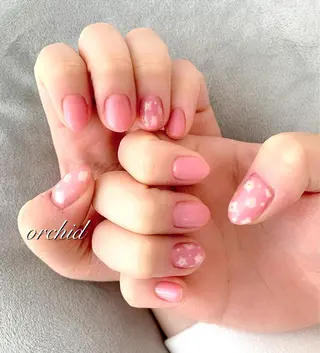 ネイル orchid ♡オーキッドのネイルデザイン