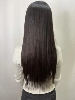 ロング パーマ 髪質改善/縮毛矯正 /ブリーチ矯正/岡部のヘアスタイル