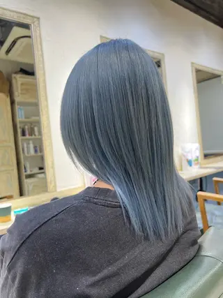 ミディアム カラー たけかわ みずきのヘアスタイル