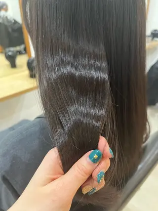 ロング カラー ✨🎨ブリーチなし 透明感カラー✨美友のヘアスタイル