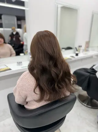 ロング カラー 🥂上品ワンホンヘア 🥂nozomiのヘアスタイル