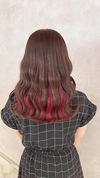 カラー 渋谷:インナーカラー ／🍒エリカ🍒のヘアスタイル