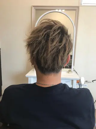 ショート カラー メンズ 🔹TOMO🔹 圧倒的経験値🔹のヘアスタイル