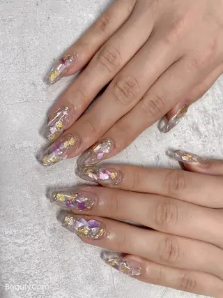 ミディアム ネイル 《LB》ラブリエ Nail&eyeのマツエク・マツパデザイン