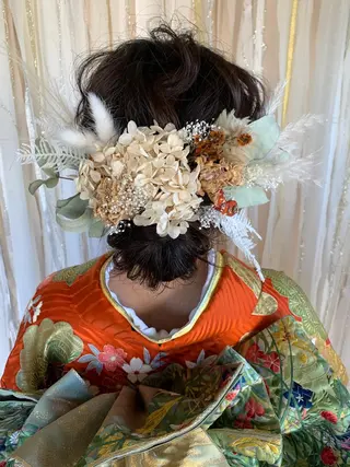 セミロング ヘアアレンジ monolith所属・金井愛華 【monolith】のヘアスタイル