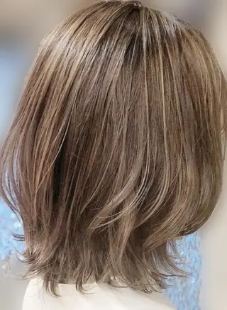 ミディアム 髪質改善 salon セキグチのヘアスタイル