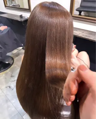 ロング カラー ハイトーン✨髪質 改善🫧/RYOのヘアスタイル