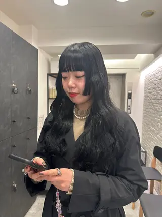 ロング カラー 銀座/ヘアセット シマムラ ミホのヘアスタイル