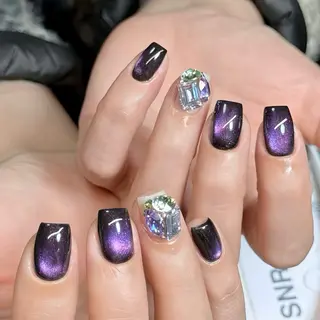 ショート エリアネイルサロン所属・つ きのネイルデザイン