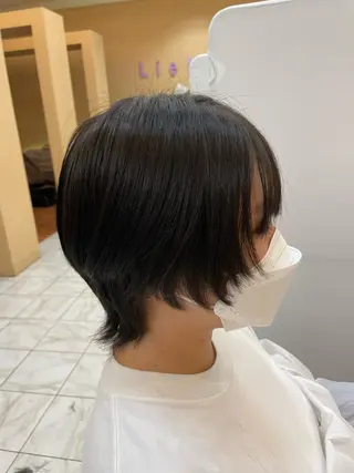 ショート 新籾 尚哉のヘアスタイル