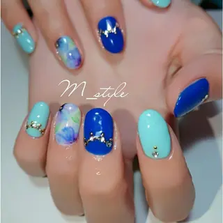 ネイル 下妻市ﾈｲﾙｻﾛﾝ M_styleのネイルデザイン
