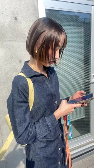 ショート 佐伯 和佳のヘアスタイル
