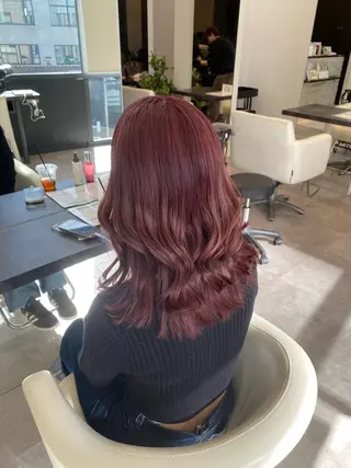 セミロング カラー 韓国風メンズヘア💫 ツイスパ💫saraのヘアスタイル