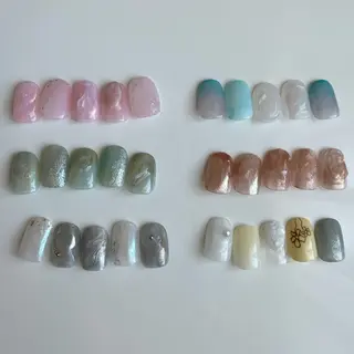 ネイル 谷田部 結衣のネイルデザイン