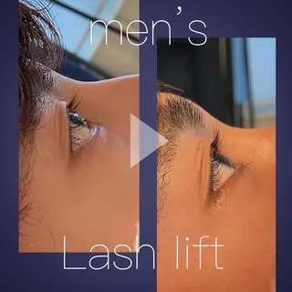 メンズ マツエク・マツパ まつげパーマ/眉毛 ［ALBA］のマツエク・マツパデザイン