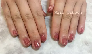 ネイル ネイルリボン 笠井のネイルデザイン