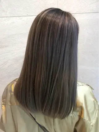 ロング カラー レイヤー,ボブ / 彩未のヘアスタイル